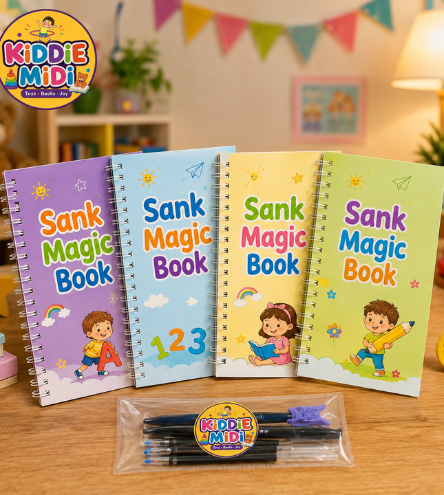 Sank Magic Practice Copy Book Set for Kids